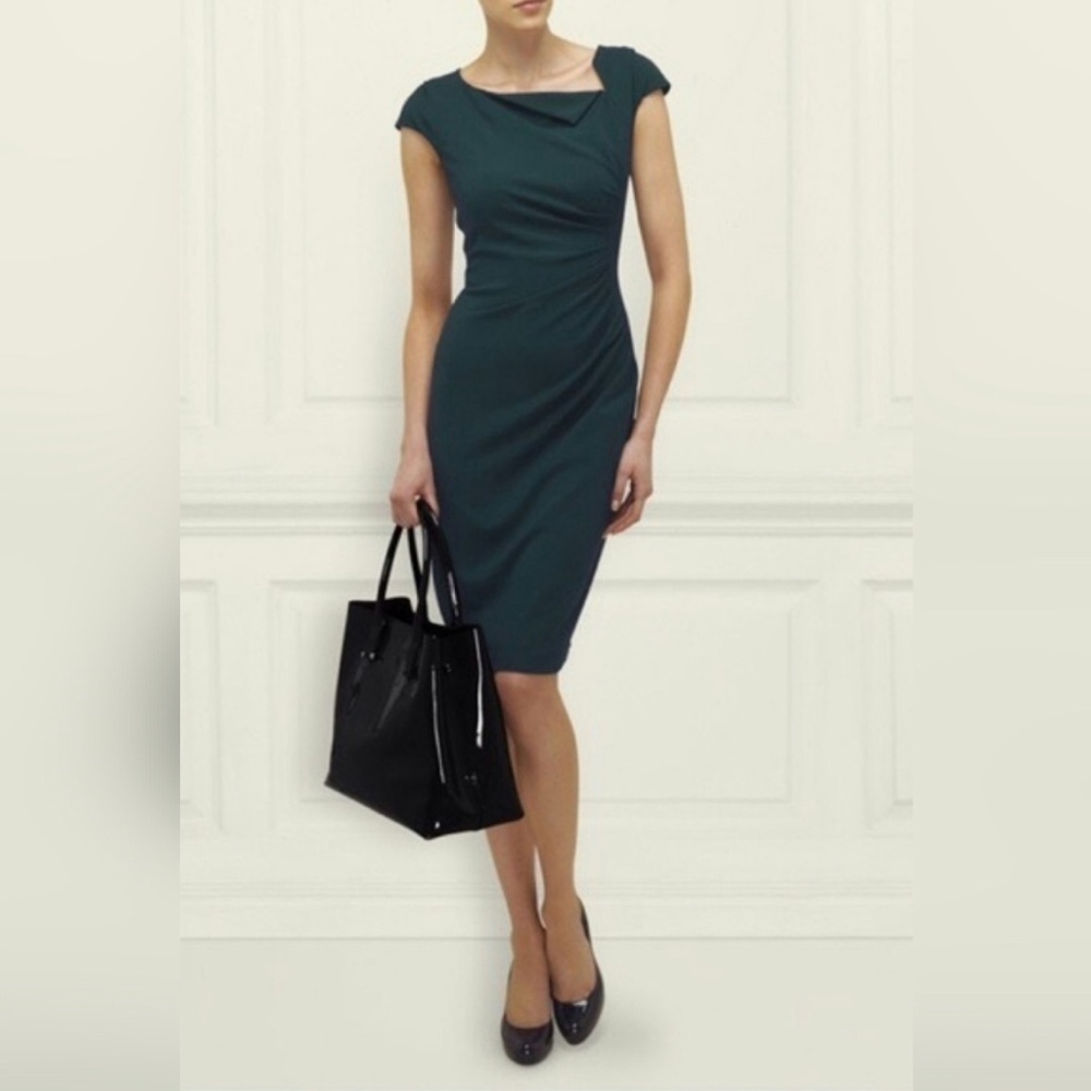 LK Bennett Blue Dress “Davina” ASO Kate Middleton 2